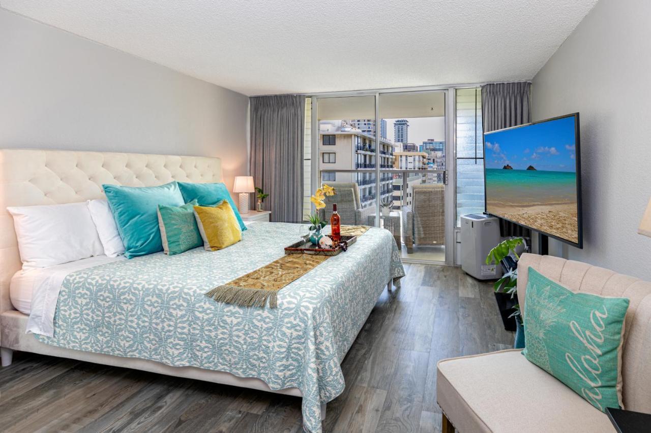 Ferienwohnung Beautifully Upgraded Studio Close To Waikiki Beach Honolulu Exterior foto