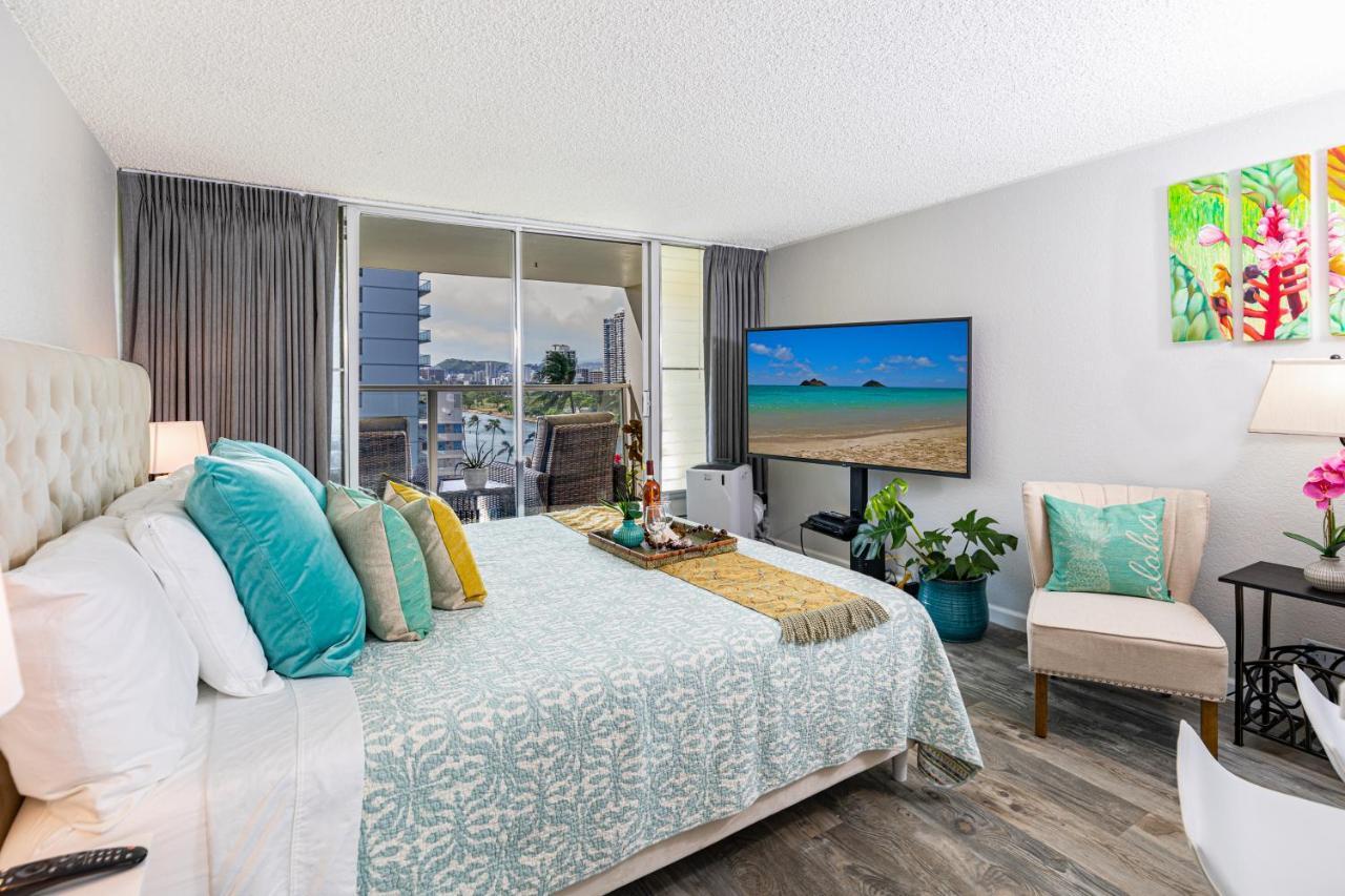 Ferienwohnung Beautifully Upgraded Studio Close To Waikiki Beach Honolulu Exterior foto